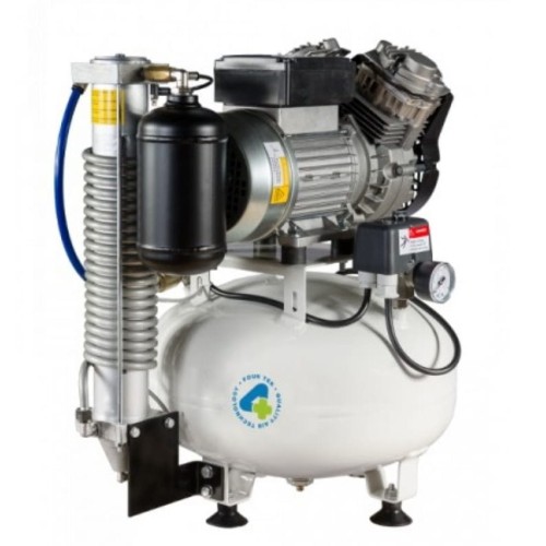 Bezolejowy Kompresor FourTek ( 4tek ) Mirage 100 Silver z osuszaczem.jpg