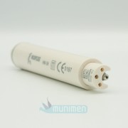 głowica skalera woodpecker w kolorze kremowym pokazana tyłem z widocznym łączem