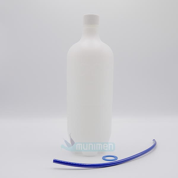 DCI butelka wody destylowanej 750ml z zakrętką, uszczelką i wężykiem .jpg