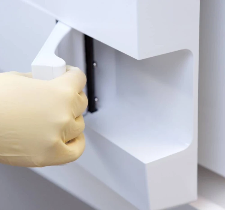 autoklaw medyczny melag vacuclave 123 23L otwieranie