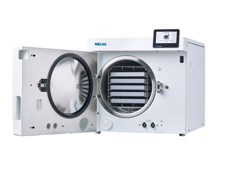Melag vacuclave 123 23L autoklaw sterylizator otwarty