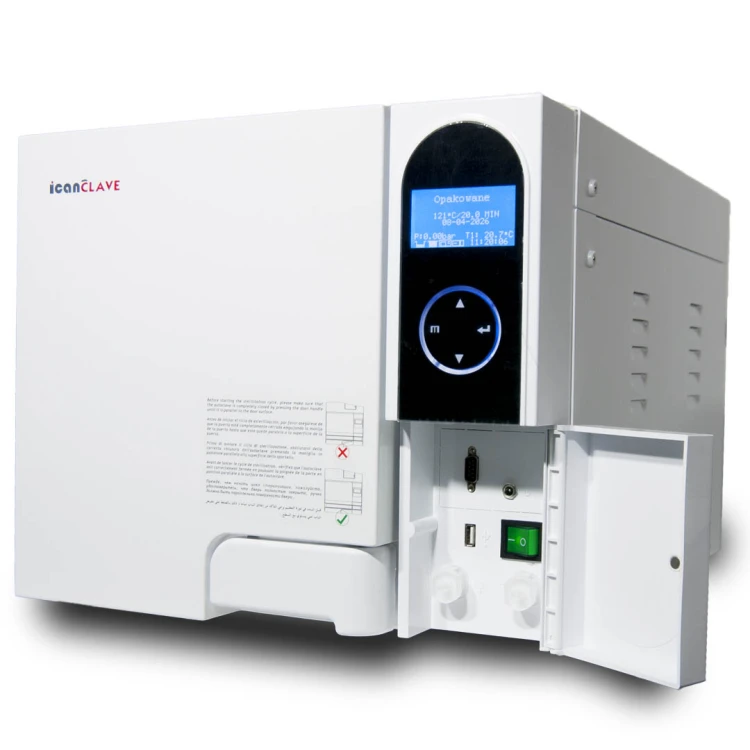 sterylizator medyczny ICANCLAVE CLR 12L dostawa, szkolenie, serwis Kraków
