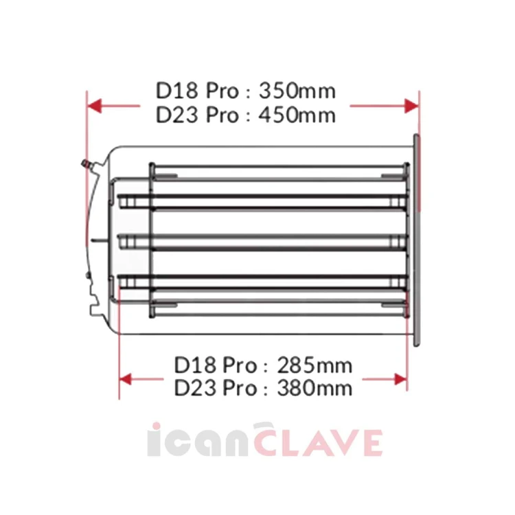 Autoklaw medyczny 23L Dpro z dostawą, szkoleniem, paszportem i opieką serwisową Dobczyce