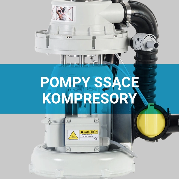 pompy ssące kompresory stomatologiczne